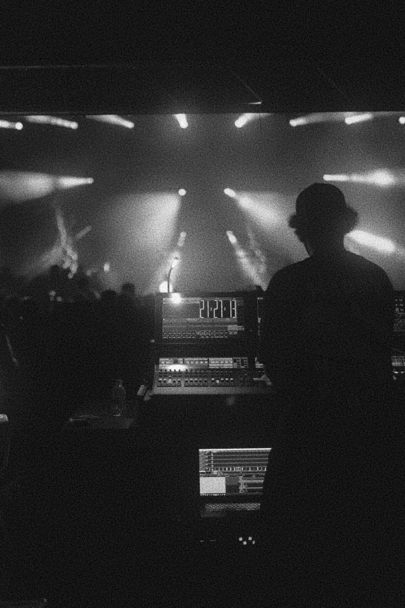 Backstage portrait from an artist rollout